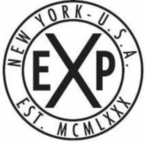 EXP NEW YORK - U.S.A. EST. MCMLXXX Logo (USPTO, 18.05.2018)