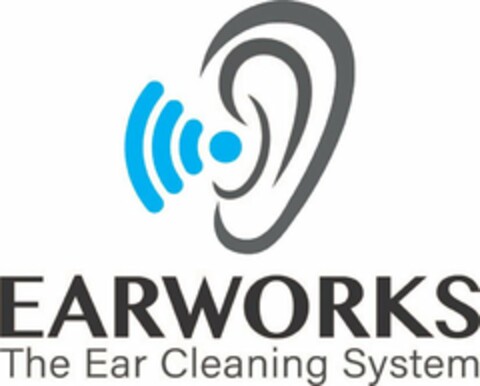 EARWORKS THE EAR CLEANING SYSTEM Logo (USPTO, 11.07.2018)