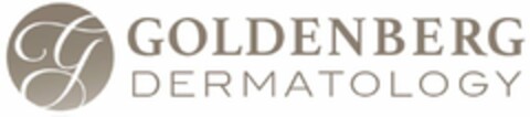 G GOLDENBERG DERMATOLOGY Logo (USPTO, 05.12.2018)