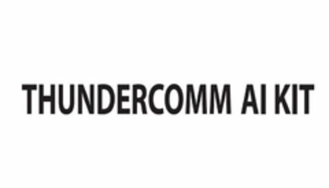 THUNDERCOMM AI KIT Logo (USPTO, 26.12.2018)
