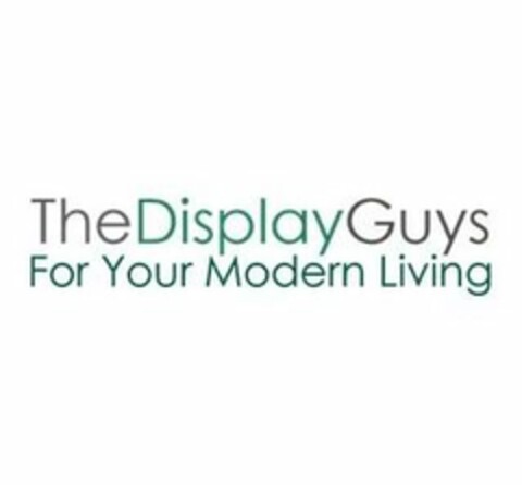 THEDISPLAYGUYS FOR YOUR MODERN LIVING Logo (USPTO, 18.02.2019)