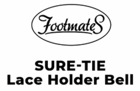 FOOTMATES SURE-TIE LACE HOLDER BELL Logo (USPTO, 23.04.2019)