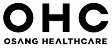 OHC OSANG HEALTHCARE Logo (USPTO, 04.07.2019)