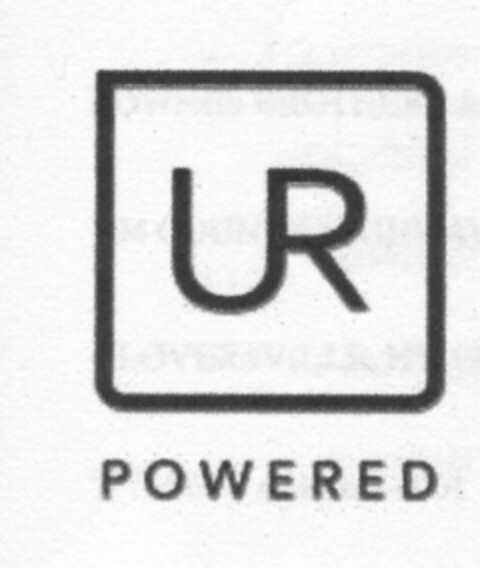 UR POWERED Logo (USPTO, 08/27/2019)