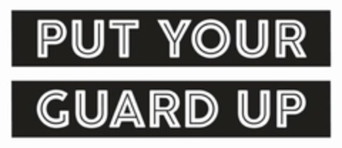 PUT YOUR GUARD UP Logo (USPTO, 17.01.2020)