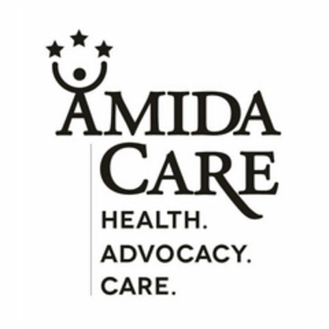 AMIDA CARE HEALTH. ADVOCACY. CARE. Logo (USPTO, 20.02.2020)