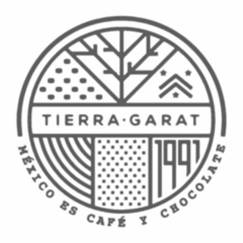 TIERRA ? GARAT MEXICO ES CAFE Y CHOCOLATE 1991 Logo (USPTO, 18.03.2020)