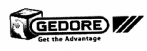 GEDORE GET THE ADVANTAGE Logo (USPTO, 05/06/2009)