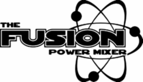 THE FUSION POWER MIXER Logo (USPTO, 08/05/2009)