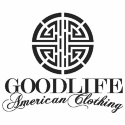 GOODLIFE AMERICAN CLOTHING Logo (USPTO, 27.02.2010)