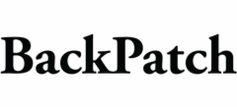 BACKPATCH Logo (USPTO, 01.04.2011)