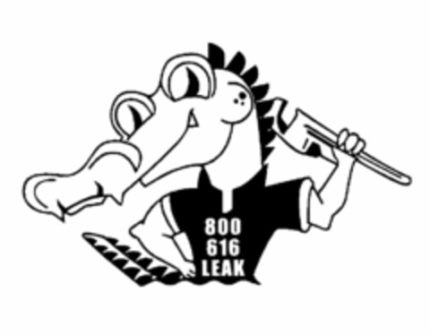 800 616 LEAK Logo (USPTO, 14.07.2011)