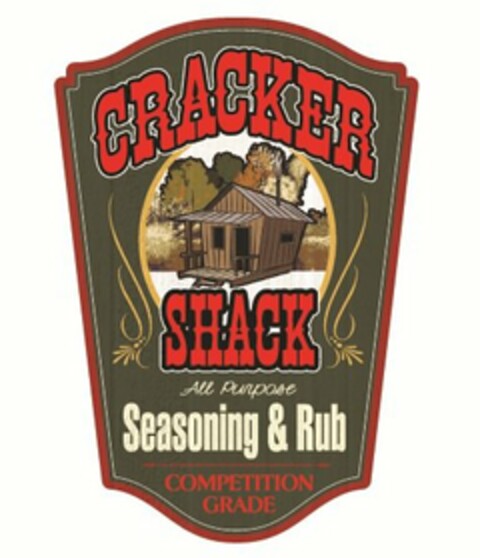 CRACKER SHACK ALL PURPOSE SEASONING & RUB COMPETITION GRADE Logo (USPTO, 06.10.2011)