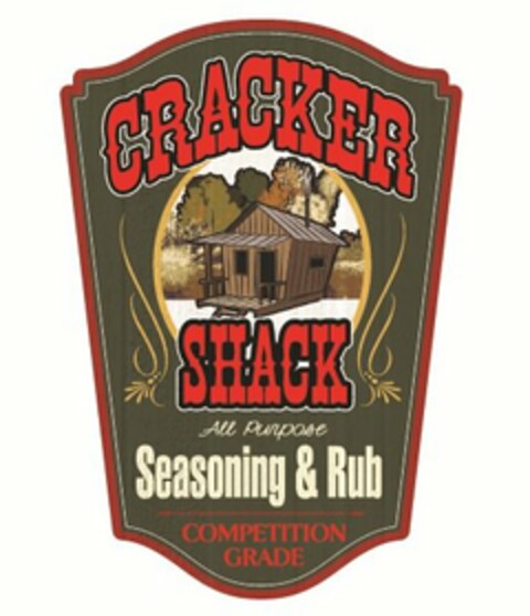 CRACKER SHACK ALL PURPOSE SEASONING & RUB COMPETITION GRADE Logo (USPTO, 10/06/2011)