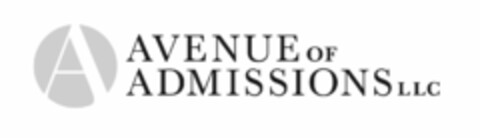 A AVENUE OF ADMISSIONS LLC Logo (USPTO, 08.11.2011)