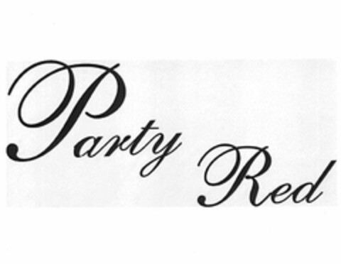 PARTY RED Logo (USPTO, 28.11.2011)