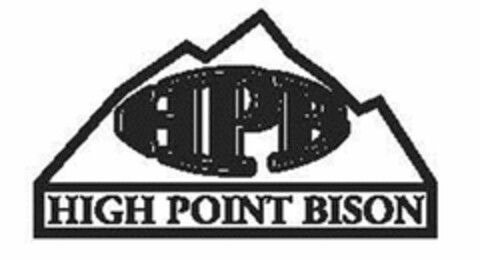 HPB HIGH POINT BISON Logo (USPTO, 13.02.2012)