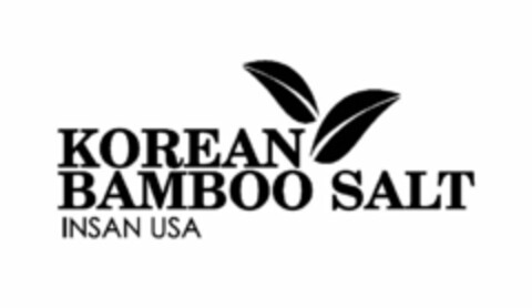 KOREAN BAMBOO SALT INSAN USA Logo (USPTO, 14.05.2013)