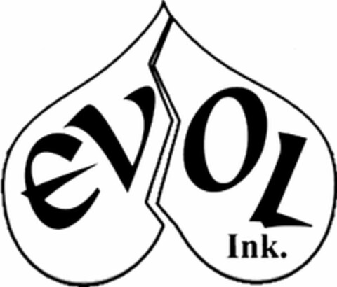 EVOL INK. Logo (USPTO, 09/12/2013)