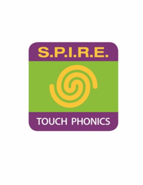 S.P.I.R.E. TOUCH PHONICS Logo (USPTO, 09.06.2014)