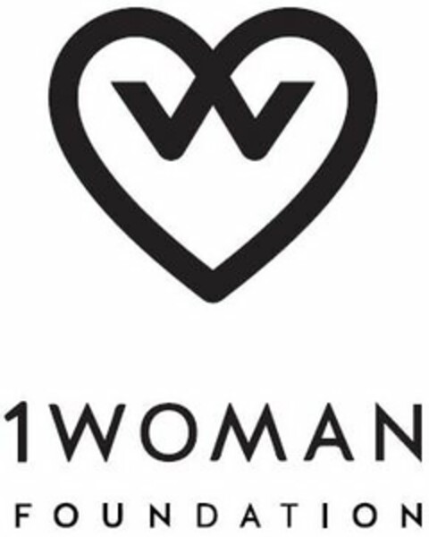 W 1WOMAN FOUNDATION Logo (USPTO, 17.06.2014)