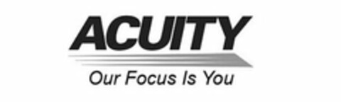 ACUITY OUR FOCUS IS YOU Logo (USPTO, 25.02.2015)