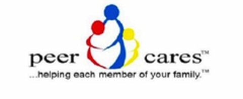 PEER CARES ...HELPING EACH MEMBER OF YOUR FAMILY. Logo (USPTO, 04.05.2015)