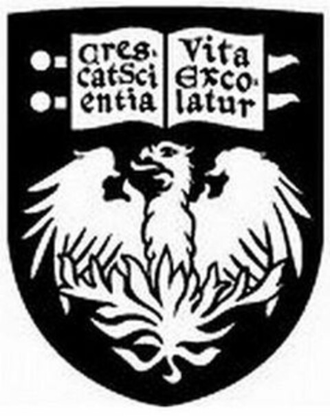 CRESCAT SCIENTIA VITA EXCOLATUR Logo (USPTO, 05.06.2015)