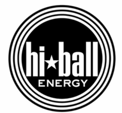 HI BALL ENERGY Logo (USPTO, 31.08.2015)