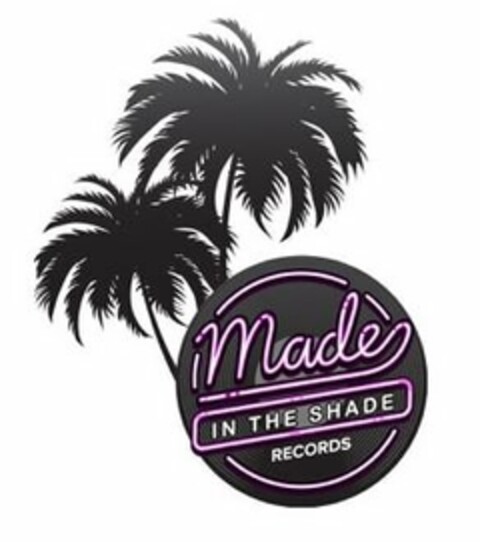 MADE IN THE SHADE RECORDS Logo (USPTO, 10/01/2015)