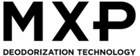 MXP DEODORIZATION TECHNOLOGY Logo (USPTO, 14.10.2015)