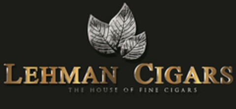 LEHMAN CIGARS THE HOUSE OF FINE CIGARS Logo (USPTO, 12/14/2015)