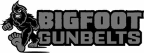 BIGFOOT GUNBELTS Logo (USPTO, 01/28/2016)