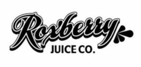 ROXBERRY JUICE CO. Logo (USPTO, 31.05.2017)