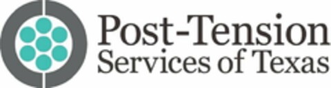 POST-TENSION SERVICES OF TEXAS Logo (USPTO, 23.07.2017)