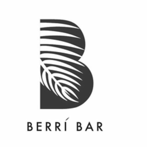 B BERRÍ BAR Logo (USPTO, 16.08.2017)