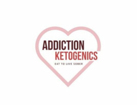 ADDICTION KETOGENICS EAT TO LIVE SOBER Logo (USPTO, 03/05/2018)