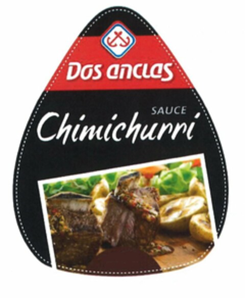 DOS ANCLAS CHIMICHURRI SAUCE Logo (USPTO, 19.06.2018)