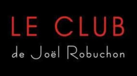 LE CLUB DE JOEL ROBUCHON Logo (USPTO, 26.06.2018)