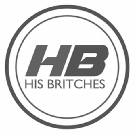 HB HIS BRITCHES Logo (USPTO, 16.10.2018)