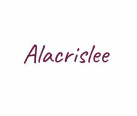 ALACRISLEE Logo (USPTO, 07.01.2019)