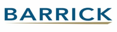 BARRICK Logo (USPTO, 18.01.2019)