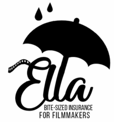 ELLA BITE-SIZED INSURANCE FOR FILMMAKERS Logo (USPTO, 02/02/2019)