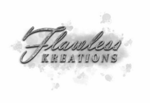 FLAWLESS KREATIONS Logo (USPTO, 03/29/2019)