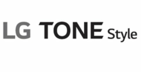 LG TONE STYLE Logo (USPTO, 10.04.2019)