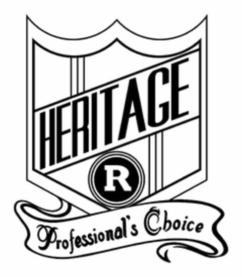 HERITAGE R PROFESSIONAL'S CHOICE Logo (USPTO, 30.04.2019)