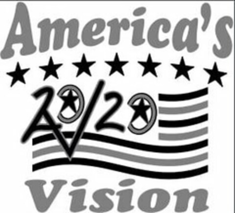 AMERICA'S 20/20 VISION Logo (USPTO, 06/07/2019)