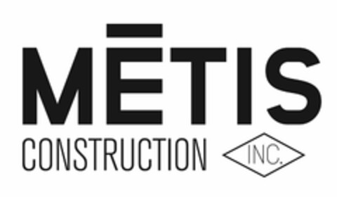 METIS CONSTRUCTION INC. Logo (USPTO, 30.10.2019)