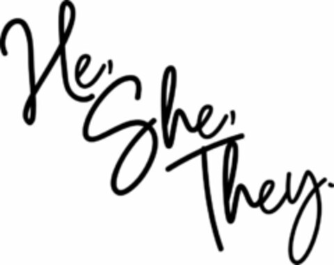 HE, SHE, THEY. Logo (USPTO, 27.04.2020)