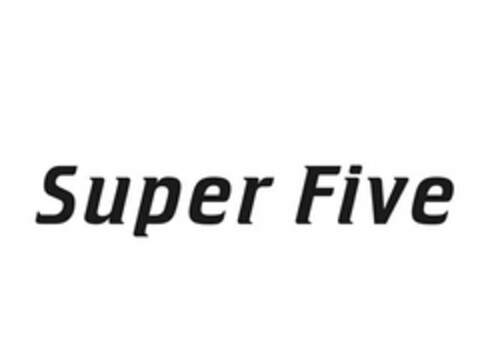 SUPER FIVE Logo (USPTO, 06/09/2020)